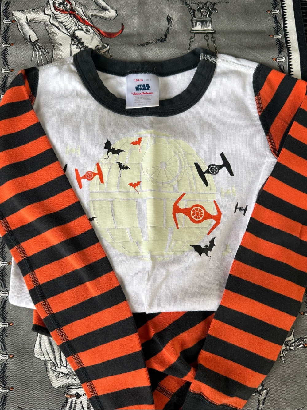 Hanna Andersson Star Wars Kids' Halloween Pajamas, size 8